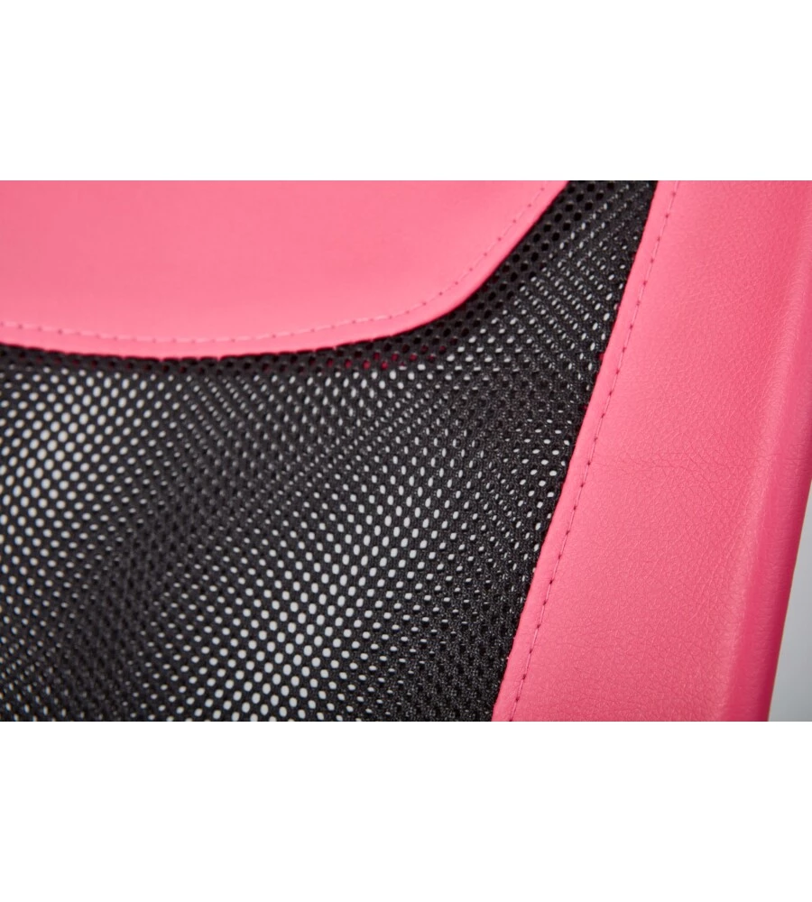 POLTRONCINA UFFICIO CON BRACCIOLI TRASPIRANTE ED ELEVABILE DA 85-95 CM
